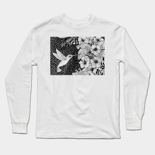 Hummingbird garden Long Sleeve T-Shirt